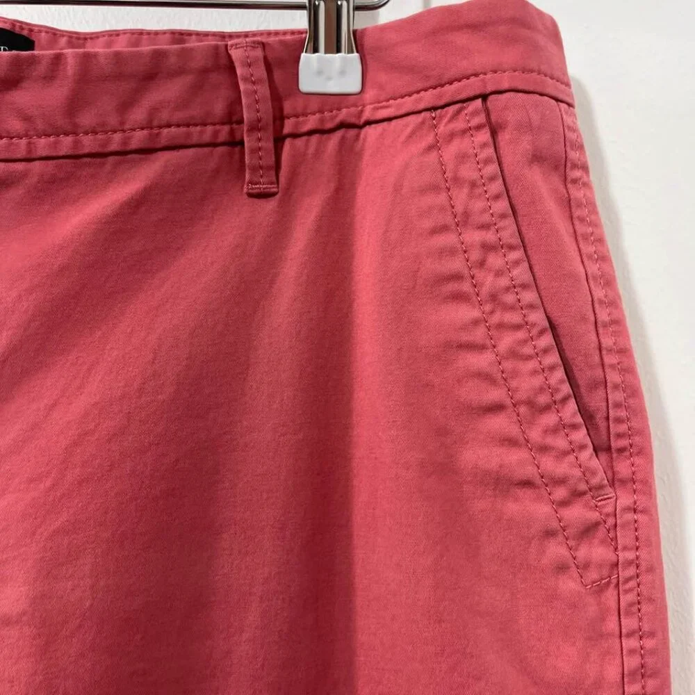 Talbots Relaxed Chino Elevated Coral Casual Colorful Summer Dress Pant [size 10] - Picture 4 of 10